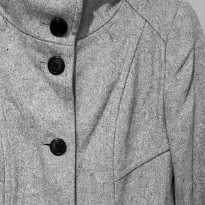 New York & Company Charcoal Trench Coat